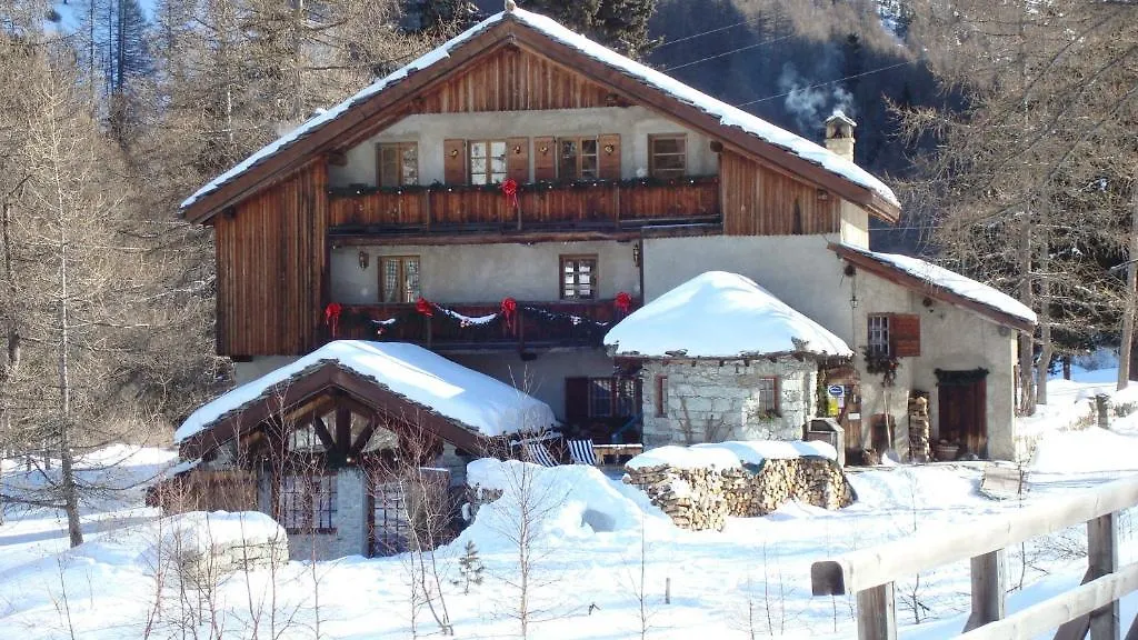 Bed and Breakfast Chalet Lavis Trafford à Bramans Couette-café